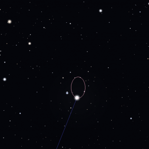 Polaris Engagement Ring Asterism